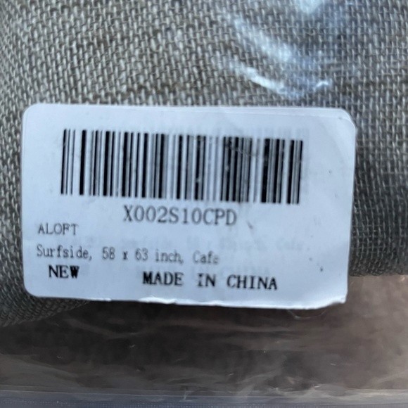 Elevate Your Space with Grey Tan Cream Stripe Sheer Window Curtains 58x … - Picture 5 of 7